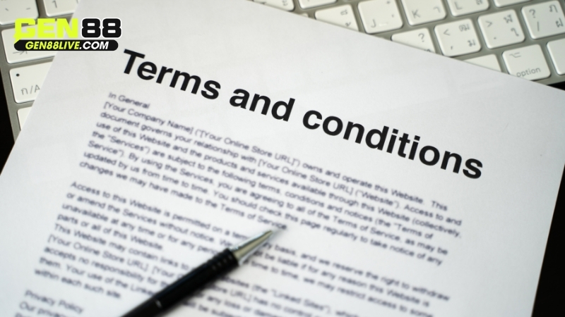 Điều Khoản Điều Kiện Gen88